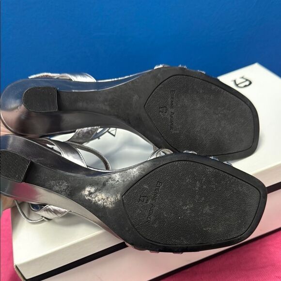 Etienne Aigner Silver Women's Sandals - Picture 4 of 7